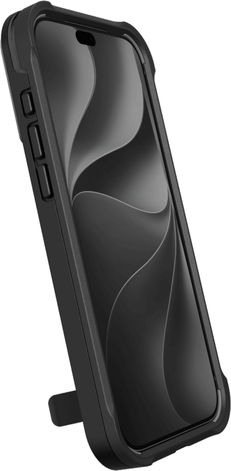 ZAGG - Étui Rainier Snap MagSafe avec béquille pour Apple iPhone 18 Pro Max/17 Pro Max - Noir