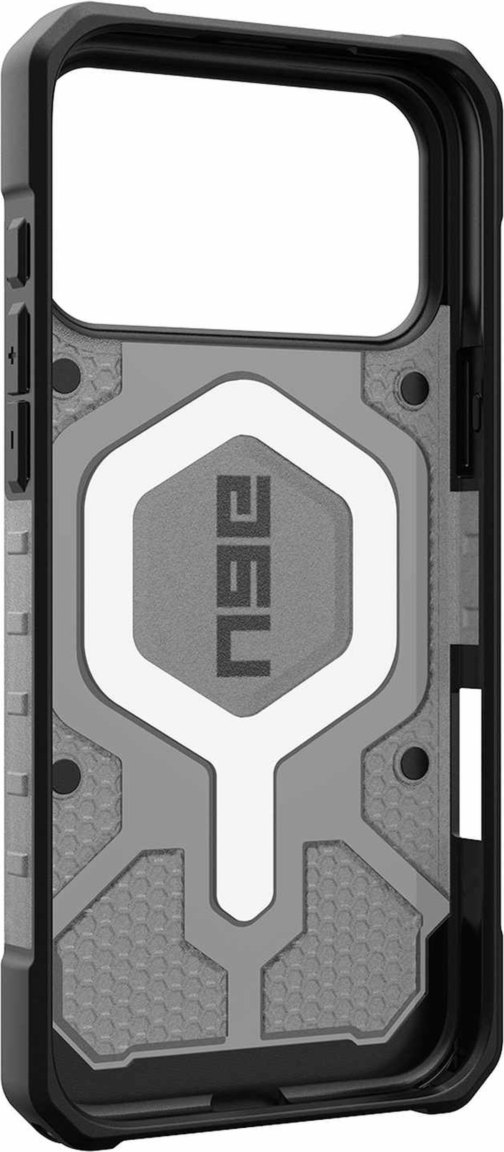 Urban Armor Gear (UAG) - Pathfinder Clear MagSafe Case for Apple iPhone 17 Pro Max - Ash and Black