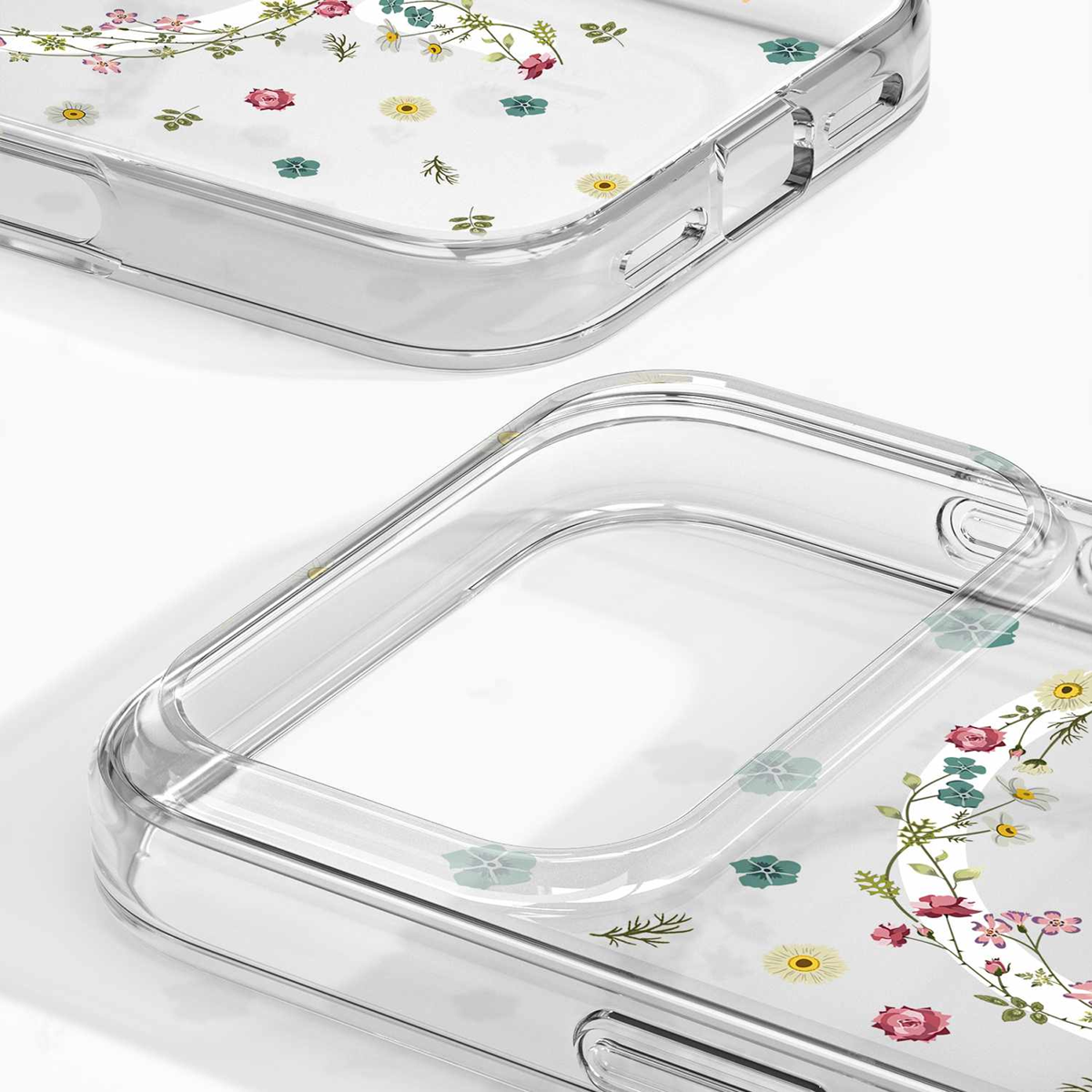 Ideal of Sweden - Clear MagSafe Case Petite Floral for iPhone 18 Pro/17 Pro