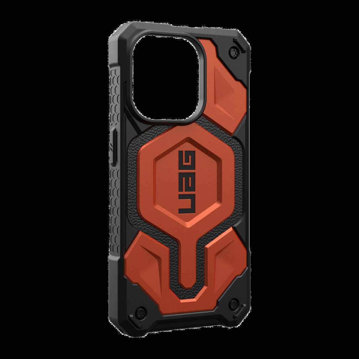 The quintessential, all-terrain, rugged protective case now available with built-in MagSafe module. The UAG Monarch Pro is equipped with premium materials for premium protection.