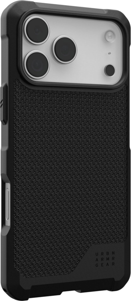 The UAG Metropolis LT case offers elevated real-world device protection and is compatible with MagSafe charging.