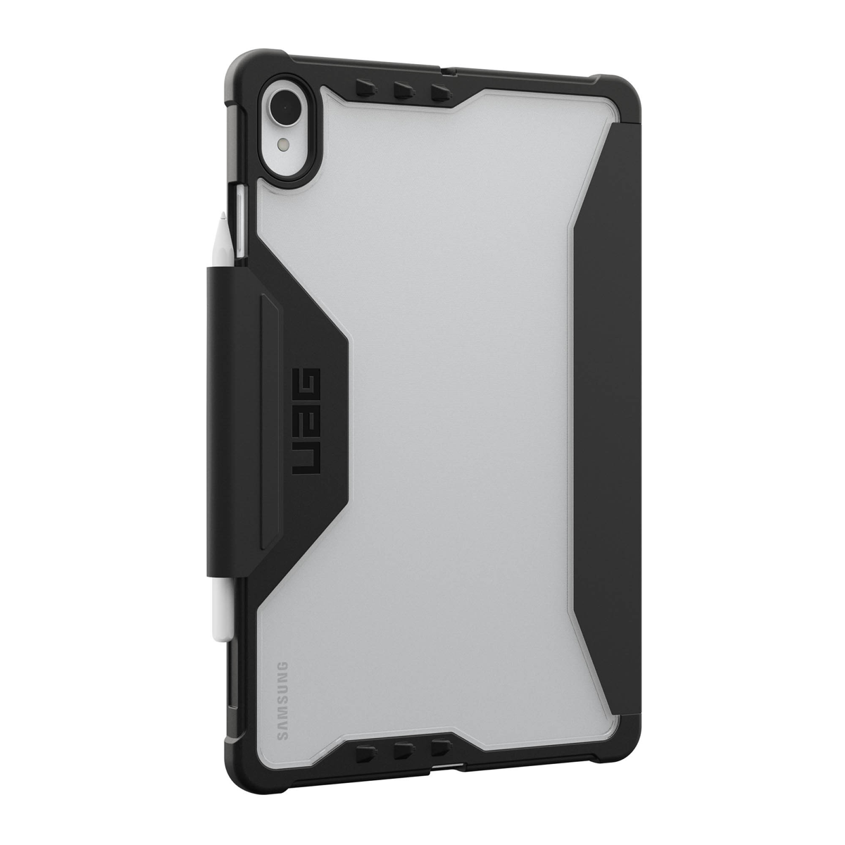 <p>UAG Plyo LT is a lightweight folio case with translucent styling, impact protection, adjustable stand functionality, and secure stylus storage.</p>