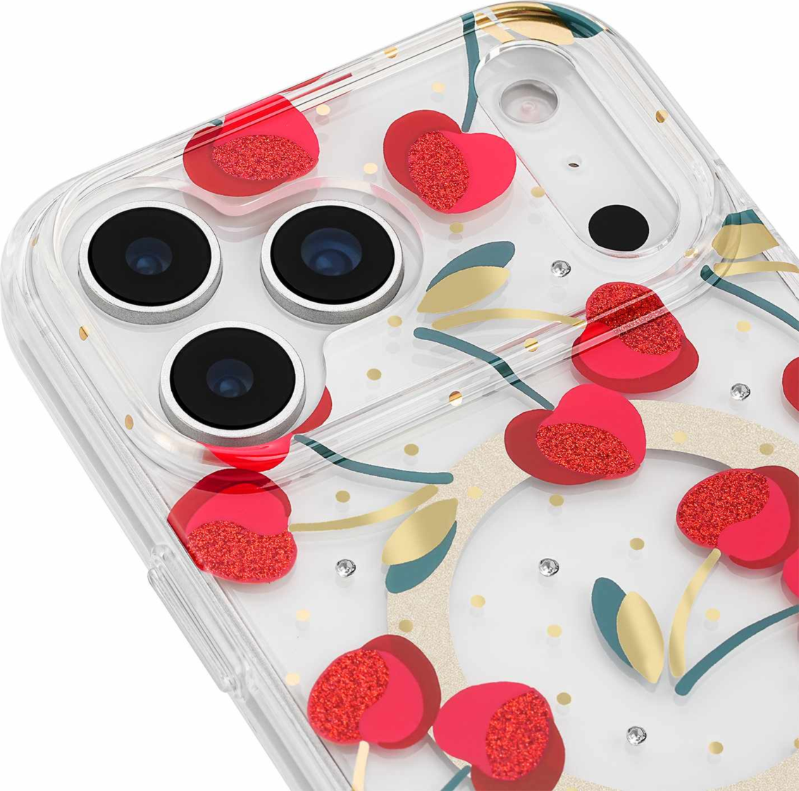 Kate Spade - Protective MagSafe Case Cherry Dot for iPhone 18 Pro/17 Pro