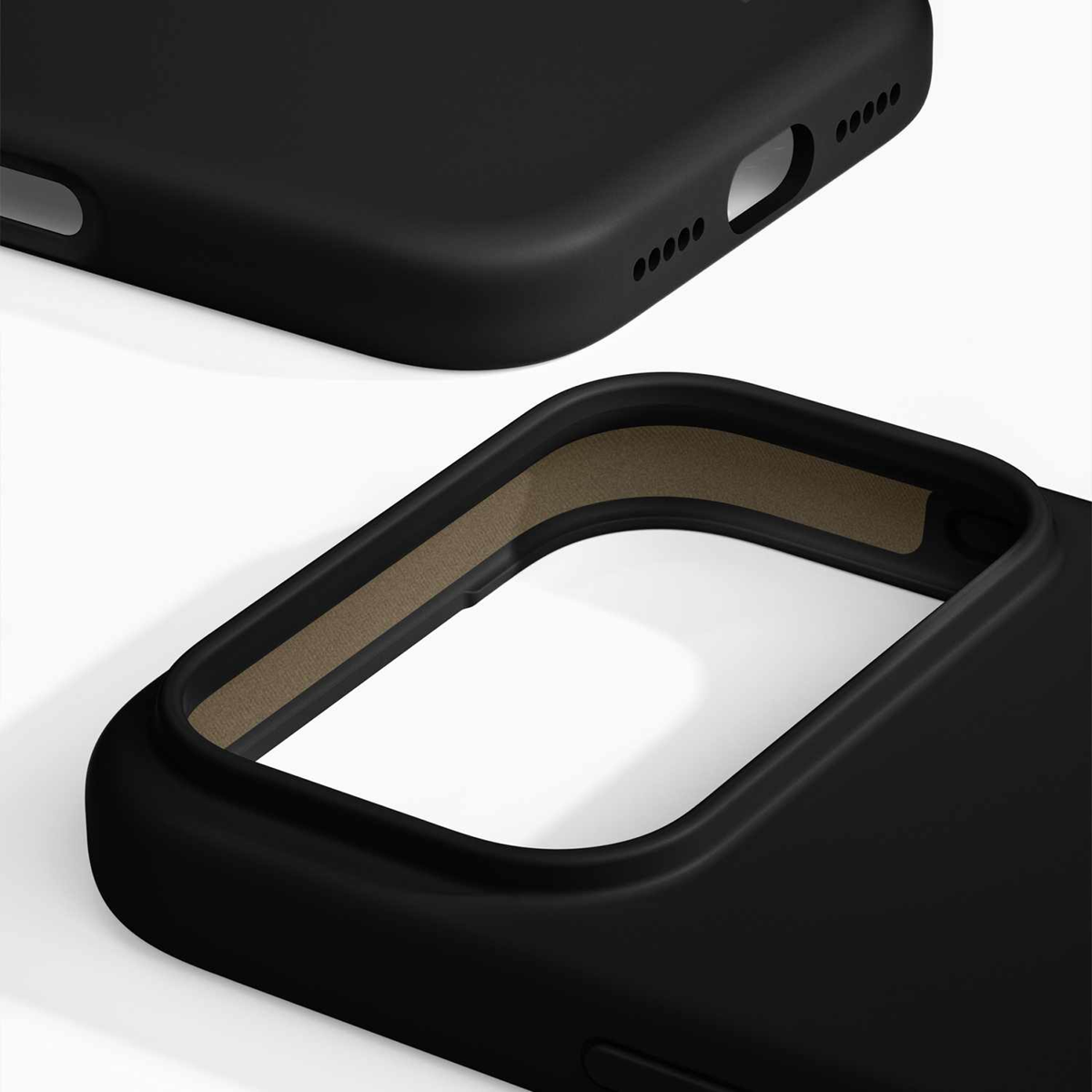 Ideal of Sweden - Silicone MagSafe Case Black for iPhone 18 Pro Max/17 Pro Max