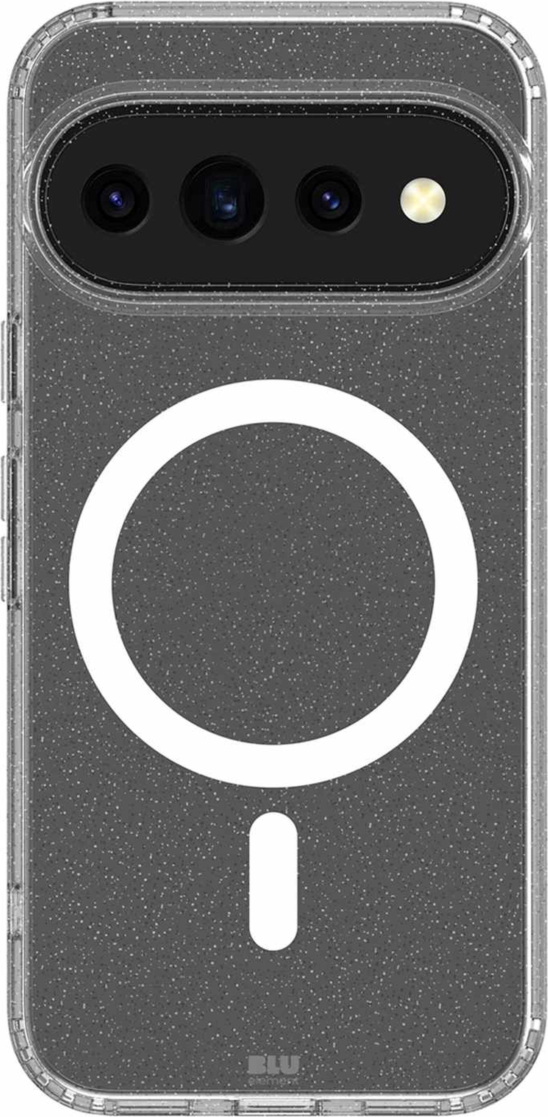 Blu Element - Coque scintillante robuste Dropzone avec aimants transparente pour Google Pixel 11 Pro