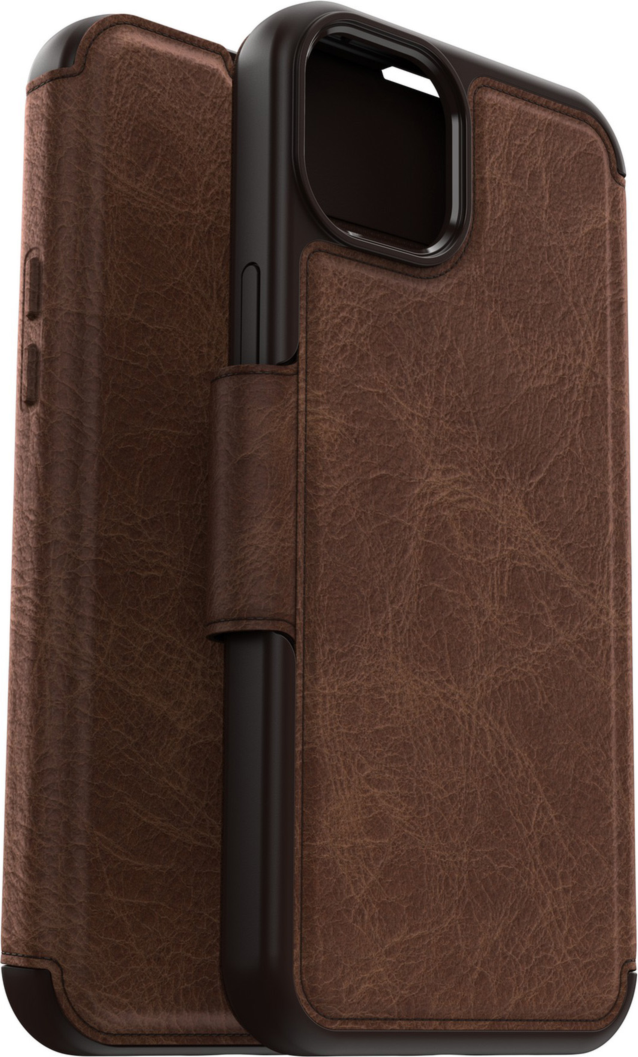 The premium leather Strada Series Folio by OtterBox blends handcrafted style and premium protection.