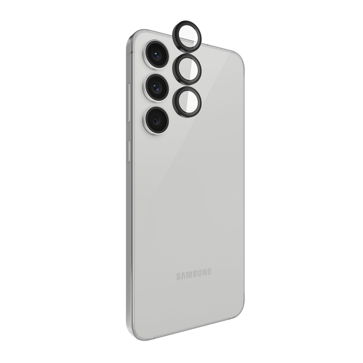 Keep the camera lens in tip-top shape with the Case-Mate Aluminum Ring Glass Lens Protector.