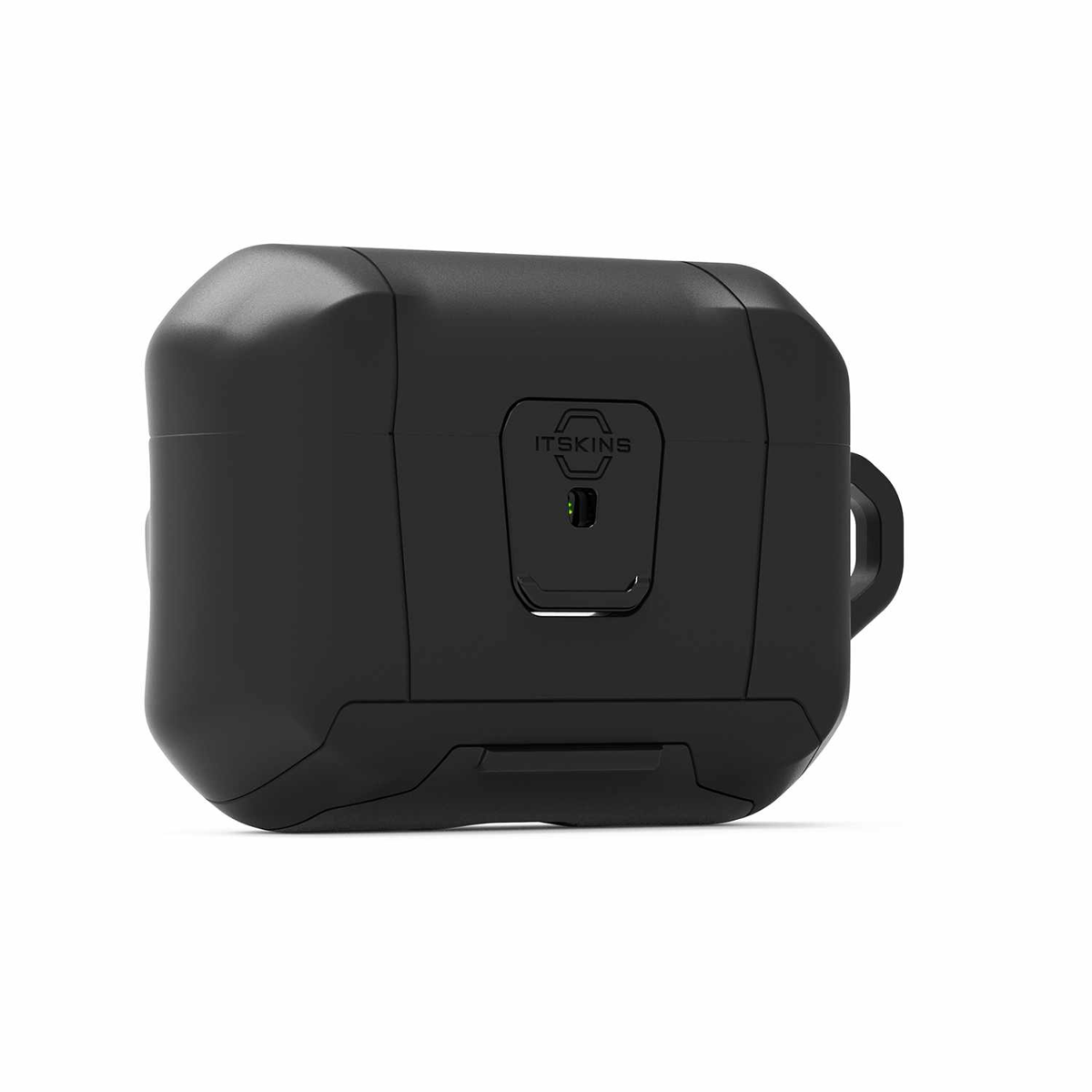 ITSKINS API8HMASDWLBK Étui Hybrid Stand Pro Noir Uni pour AirPods Pro 3