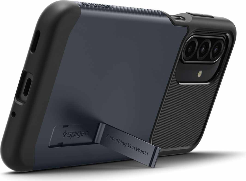 Spigen ACS10109 Étui Core Armor Noir Mat pour Samsung Galaxy A17 5G