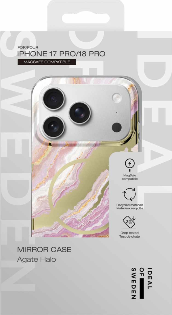Ideal of Sweden - Étui Clear MagSafe Cherry Crush pour iPhone 18 Pro/17 Pro