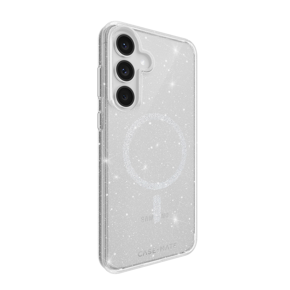 Add a little more glam with the Case-Mate Twinkle Silver MagSafe case, featuring shimmering silver sparkles, 12 foot drop protection, and MagSafe compatibility.