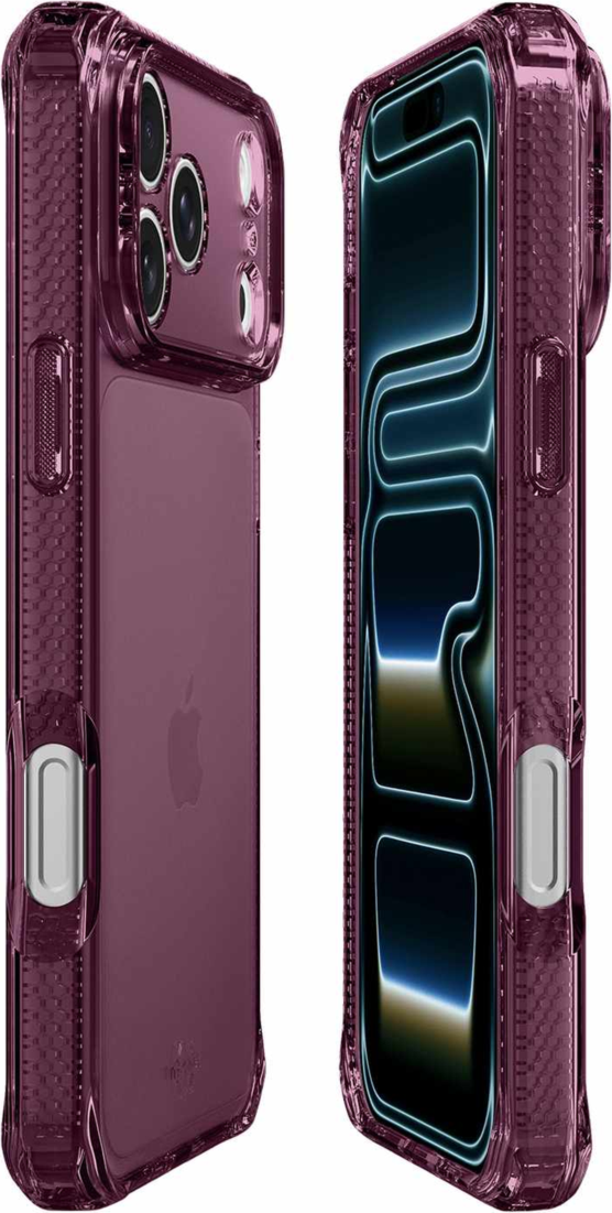 ITSKINS - Spectrum_R Clear Case Plum for iPhone 18 Pro/17 Pro