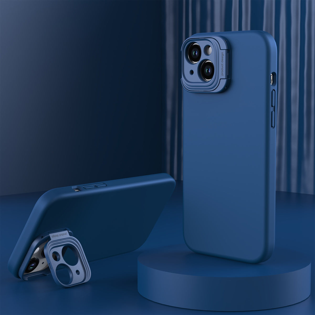 <p>Compatible with MagSafe, Uunique’s Silicone case comes with an integrated camera protection bracket that doubles as a kickstand.</p>