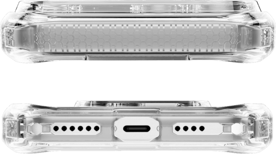 ITSKINS AP7XHMACRTRSP Étui Hybrid_R MagSafe Clear pour iPhone 17 Pro