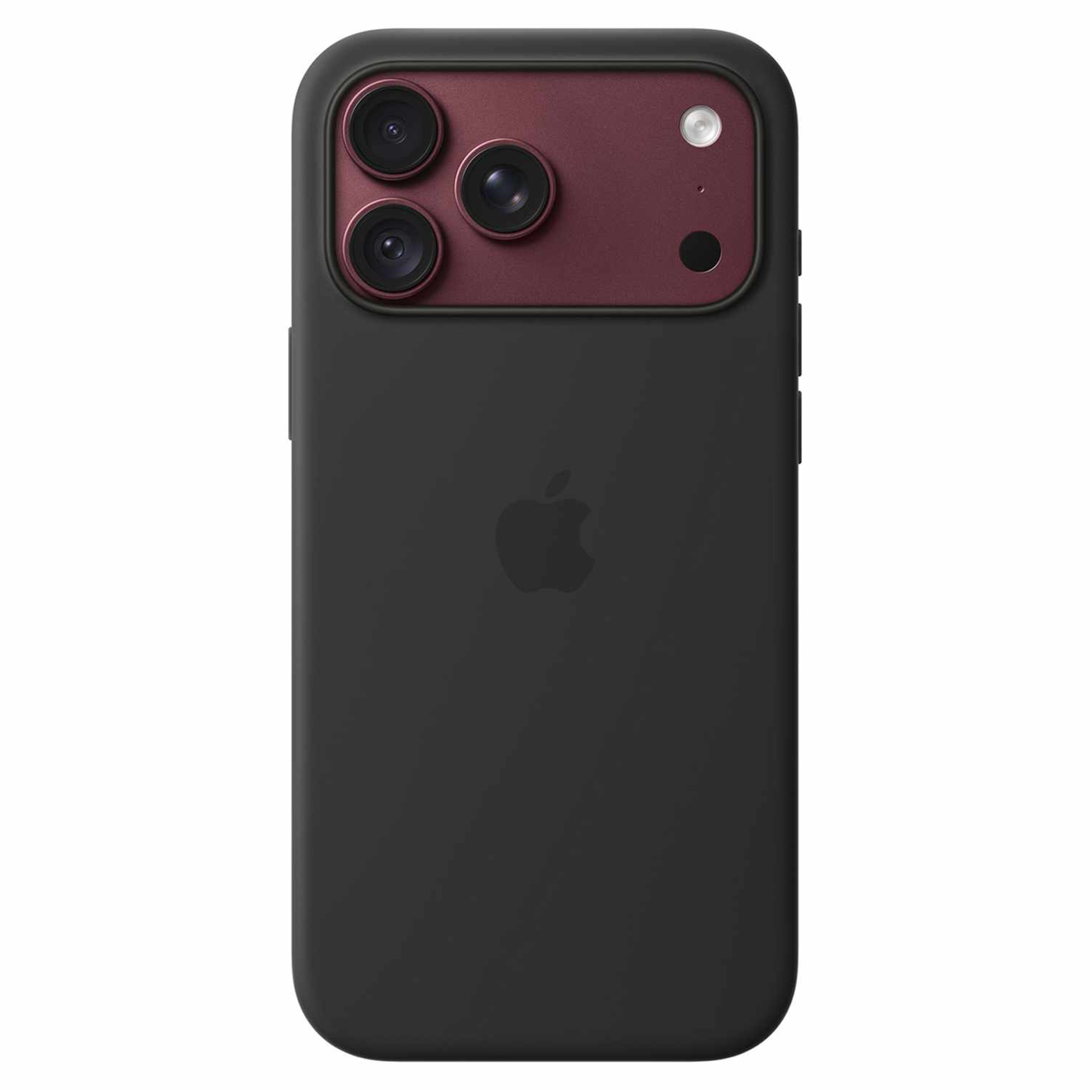 Apple - Silicone Case with MagSafe Black for iPhone 18 Pro Max