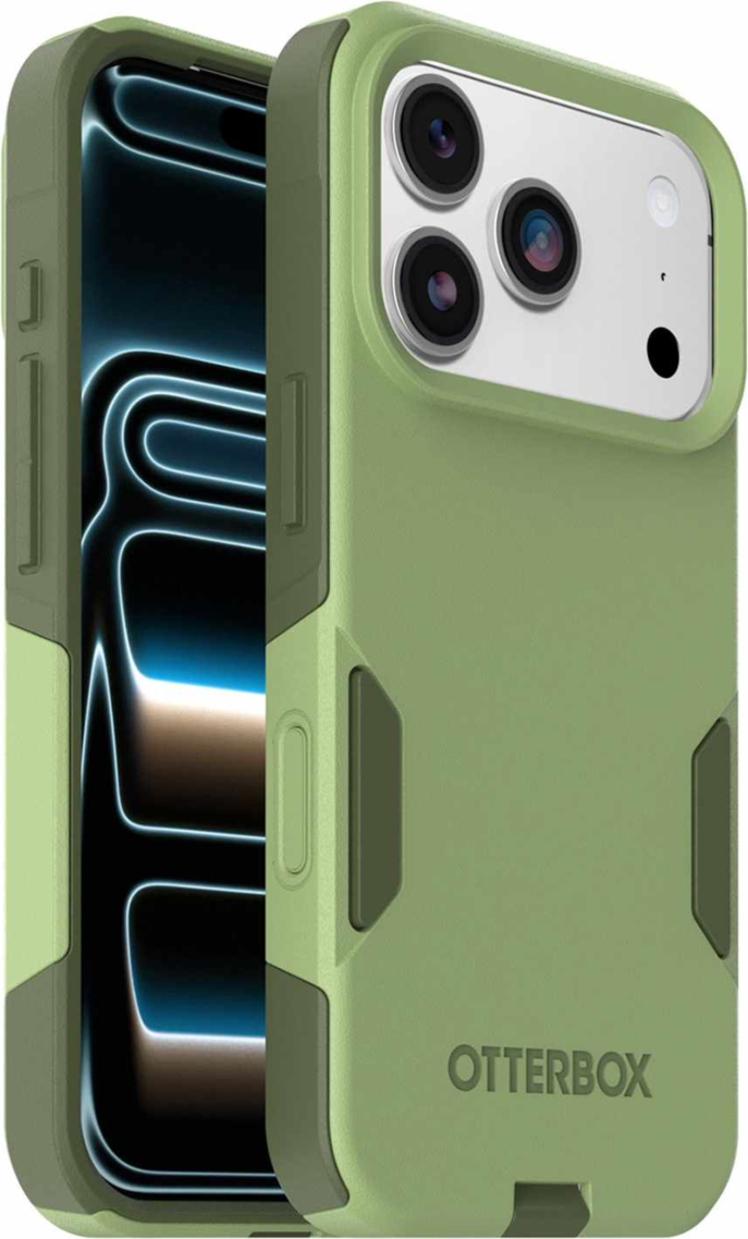 OtterBox - Commuter MagSafe Case Keyframe Green for iPhone 18 Pro/17 Pro