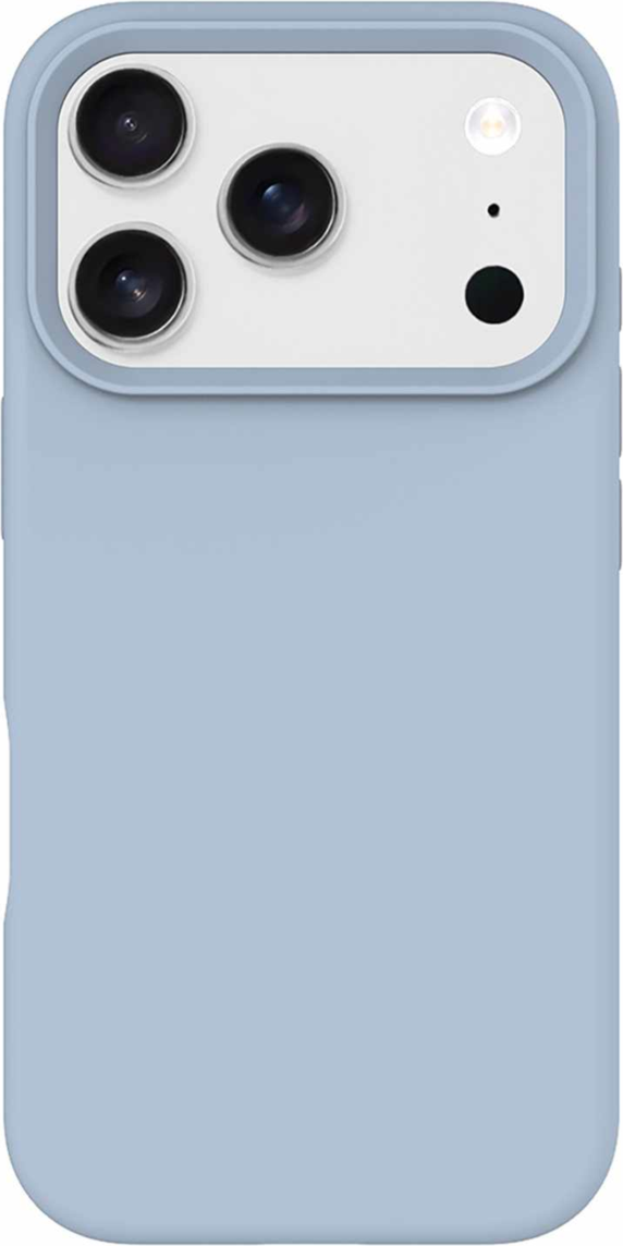 Blu Element - Coque MagSafe en silicone bleu pastel pour iPhone 17 Pro