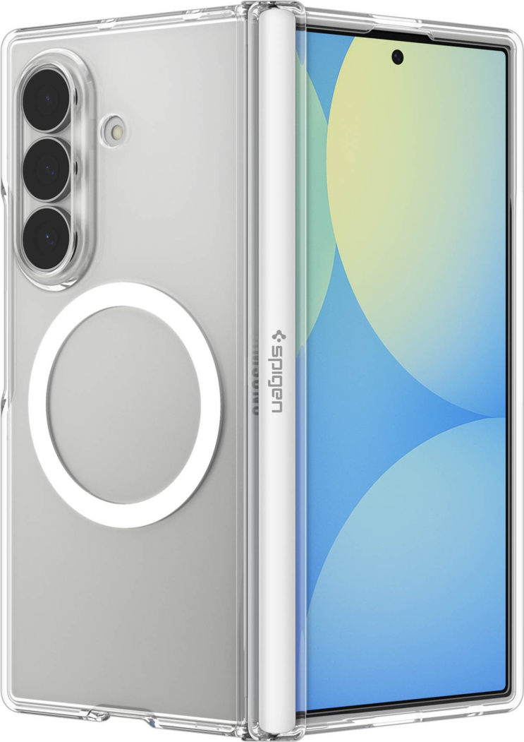 Samsung Galaxy Z Fold8 Ultra Spigen Crystal Hybrid Pro MagFit - Clear/White