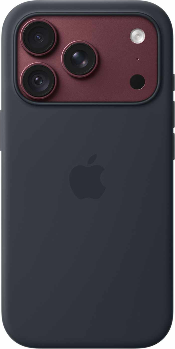 Apple - Coque en silicone avec MagSafe Bleu marine pour iPhone 18 Pro