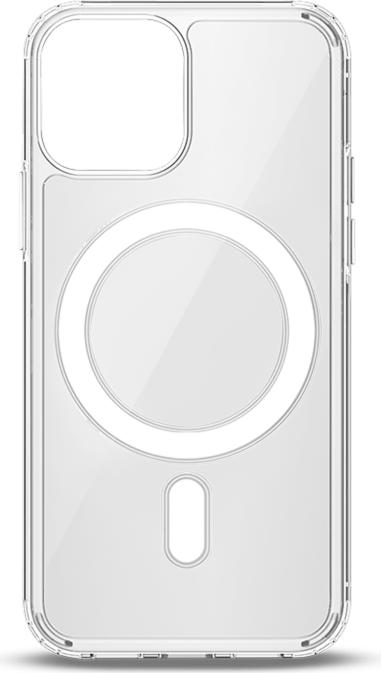 Adreama - iPhone 13 mini Crystal Clear Shockproof Magnetic Case