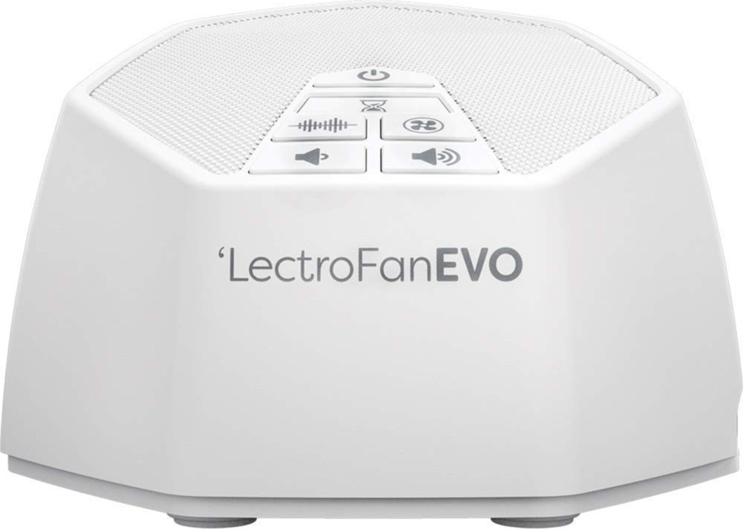 LectroFan Evo Noise and Fan Sound Machine - White