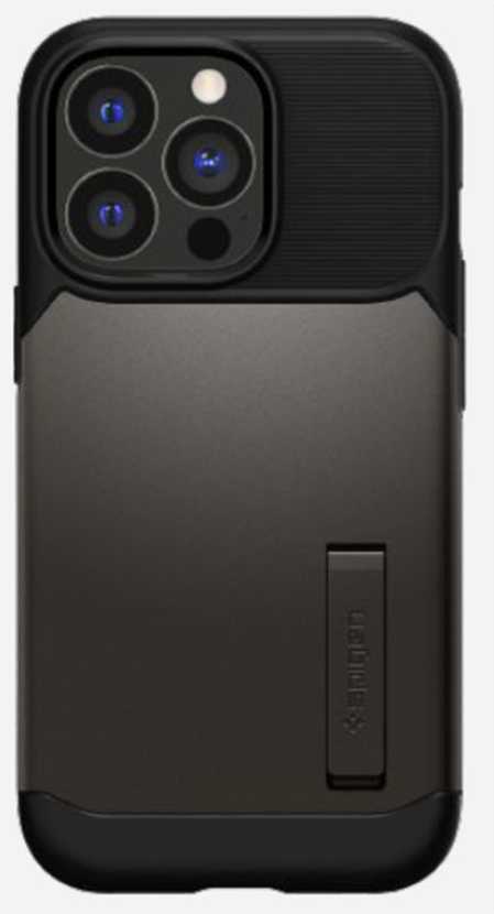 Spigen - Slim Armor MagFit Case for iPhone 14 Pro Max - Gunmetal