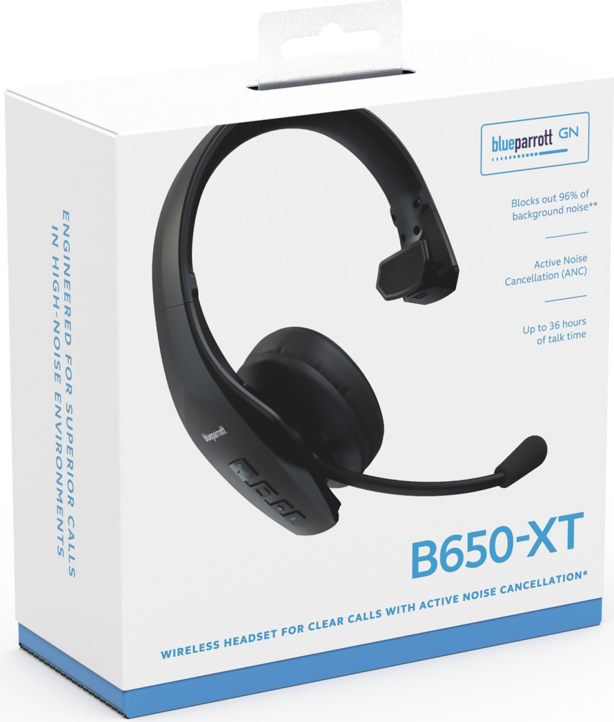 <p>The BlueParrott B650-XT ANC headset feature powerful active noise cancelling with 36 hrs. talk-time. Packed with features any professional will enjoy and custom settings to get the most from them.</p>