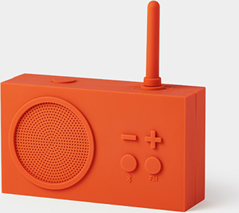 Lexon TYKHO 3 FM radio & BT speaker - Orange