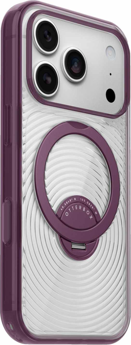 OtterBox - Étui MagSafe Symmetry Stand Vinum Purple pour iPhone 18 Pro/17 Pro