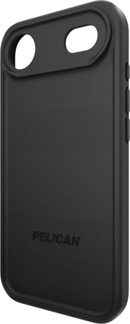 The Pelican Protector MagSafe Case delivers military-spec 16-foot drop protection with an impact-resistant design, a shock-absorbing lining, and strong built-in magnets for seamless MagSafe charging.