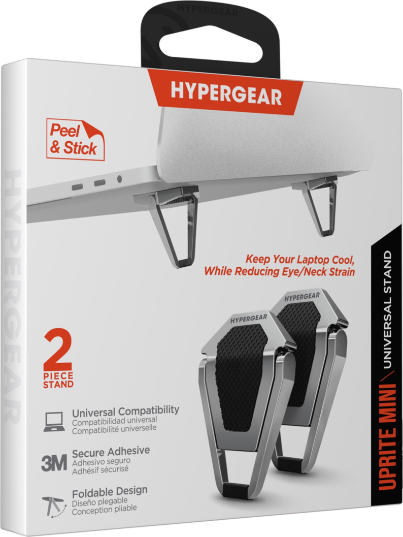 <p>Work comfortably while keeping your devices cool and protected with the versatile HyperGear UpRite Mini Universal Stand!</p>