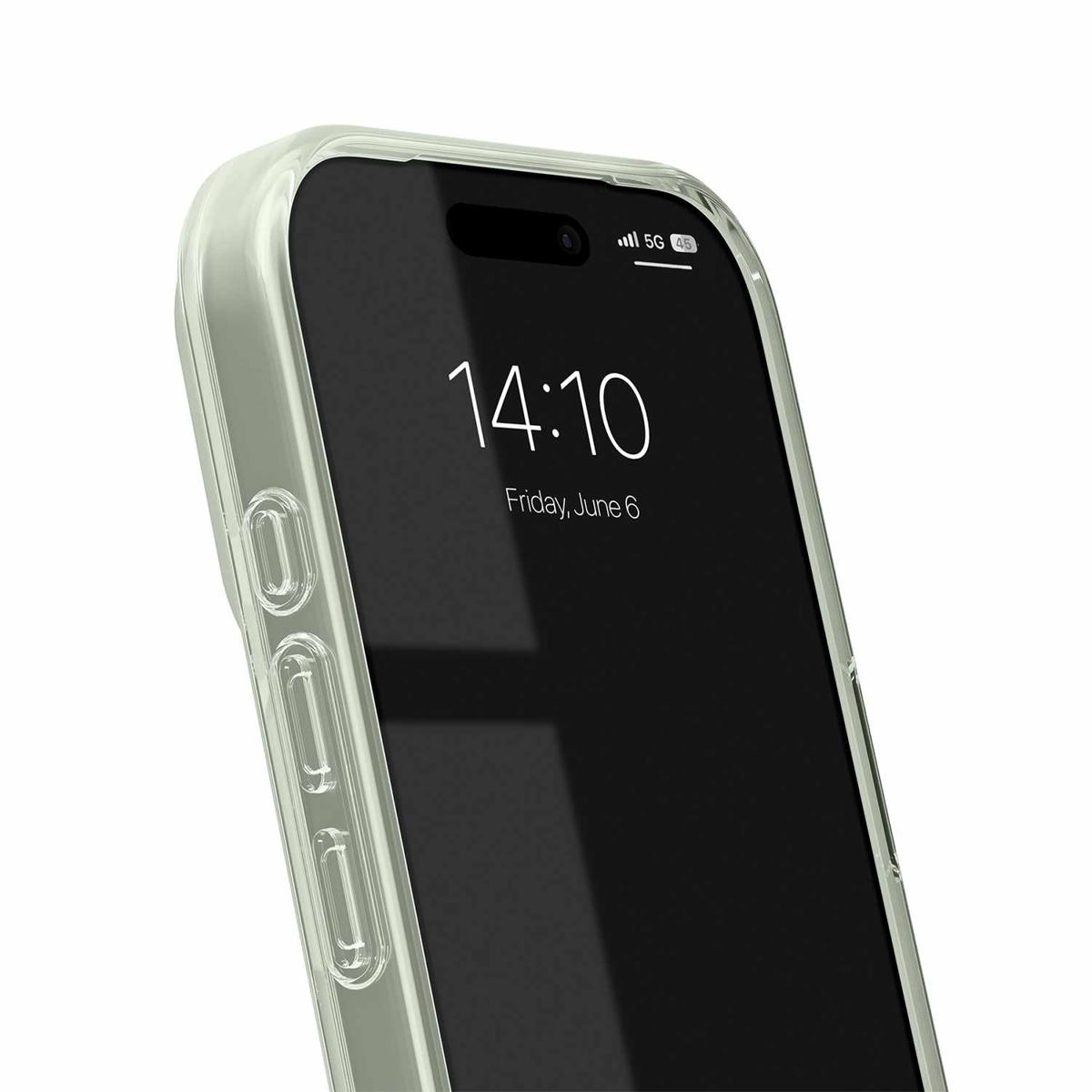 Ideal of Sweden - Glitter Glow MagSafe Case Sage Green for iPhone 17 Pro