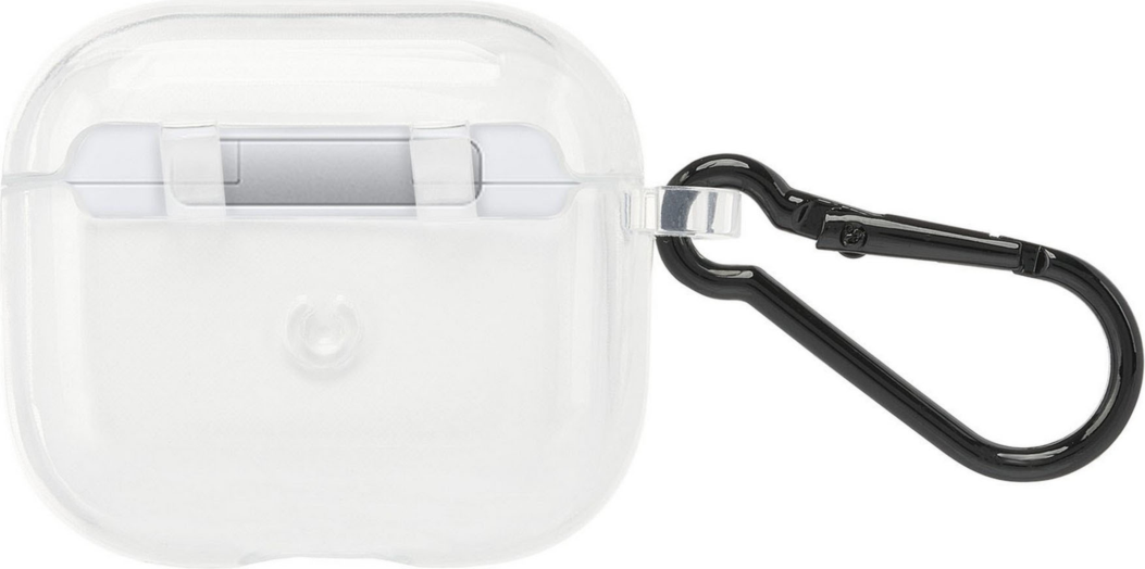 The Case-Mate Tough AirPods case provides slim, full protection with enhanced grip and a convenient carabiner clip for on-the-go use.