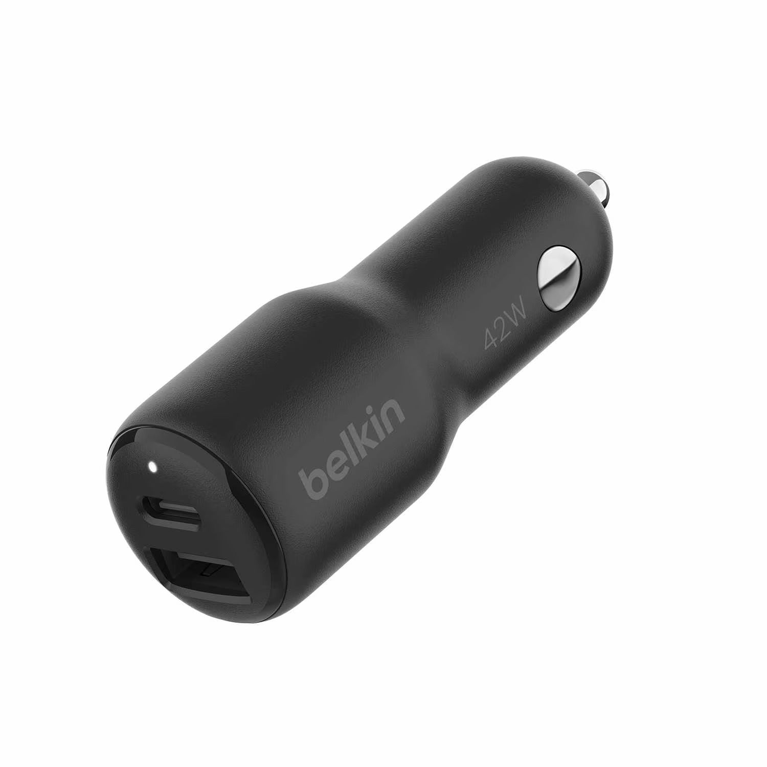 Belkin - BoostCharge Dual Car Charger (42W) Black