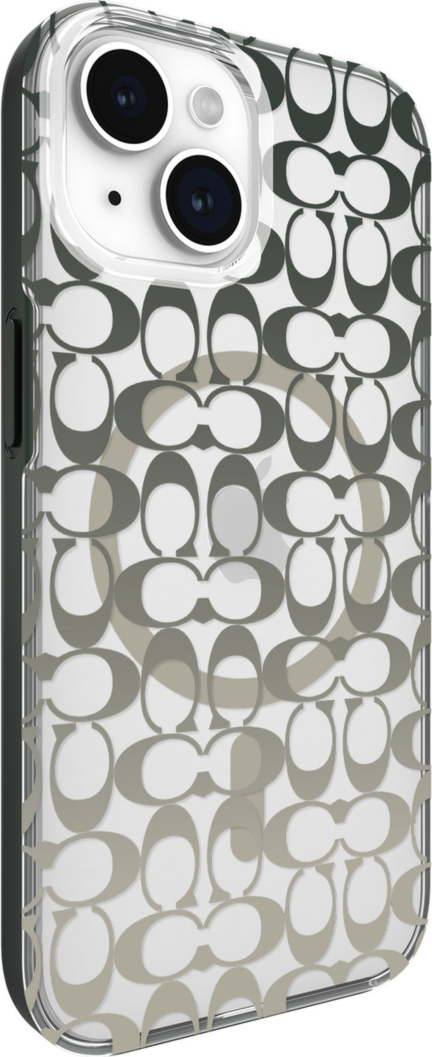 Featuring Coach’s signature design, the Coach Protective series case with MagSafe combines luxe style with an impressive 10 ft drop protection and MagSafe compatibility.