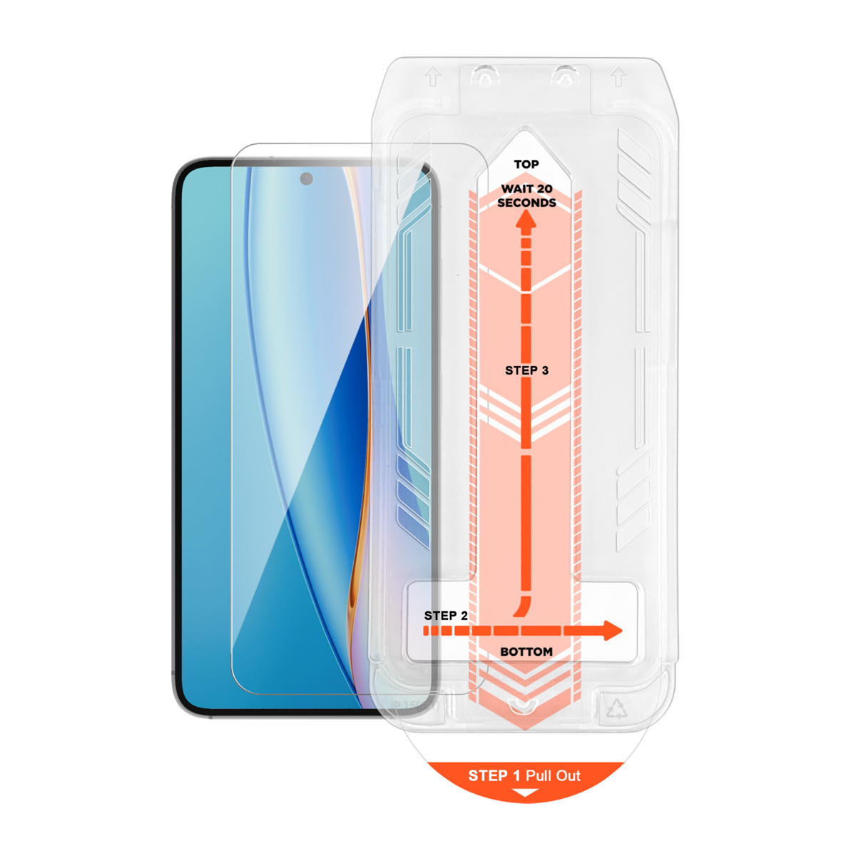 The HyperGear HD Tempered Glass Screen Protector is a tough, ultra-thin screen protector that safeguards devices against drops, scratches, and bumps.