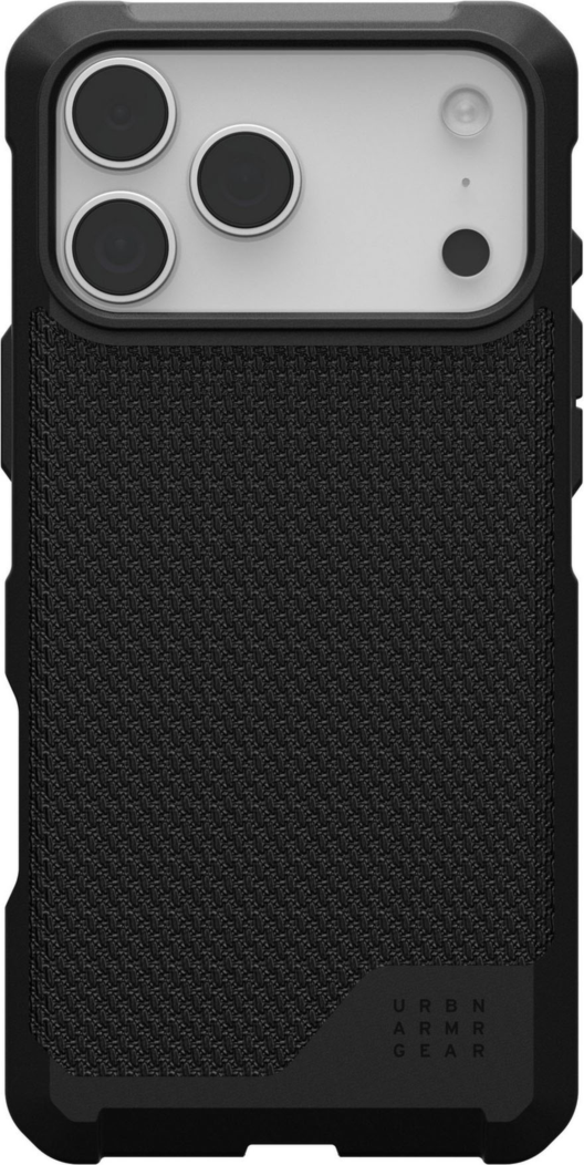 The UAG Metropolis LT case offers elevated real-world device protection and is compatible with MagSafe charging.