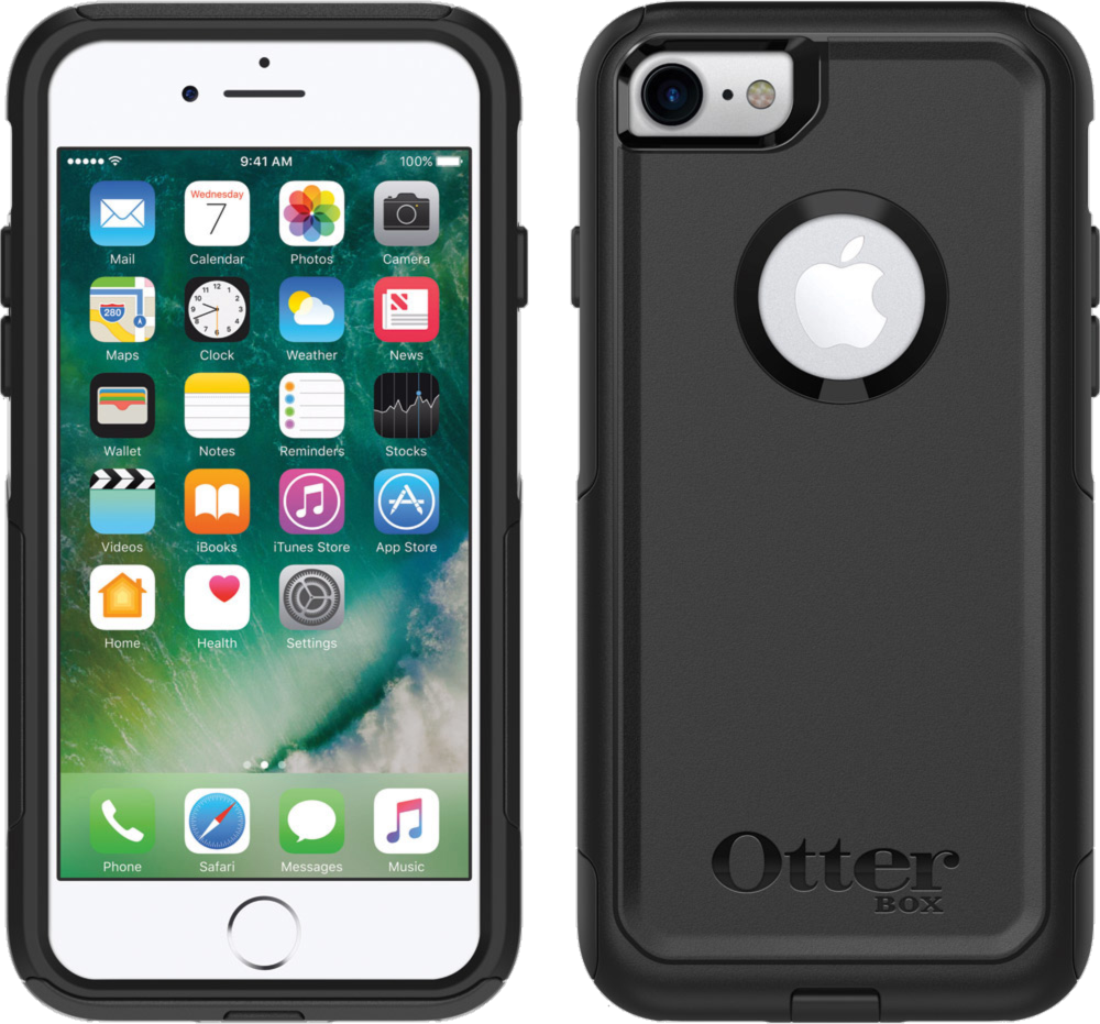 iPhone 8/7 Otterbox Black Commuter Series case