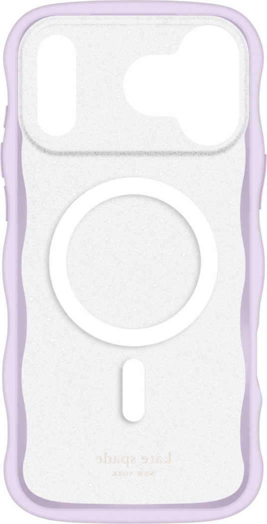 Kate Spade - Wavy MagSafe Case Opal Glitter for iPhone 17 Pro Max