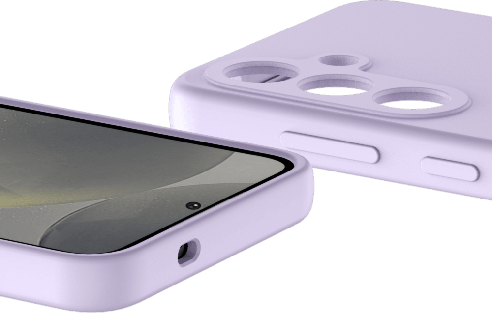 Velvet Case Compatible w/MagSafe Lavender for Samsung Galaxy S25