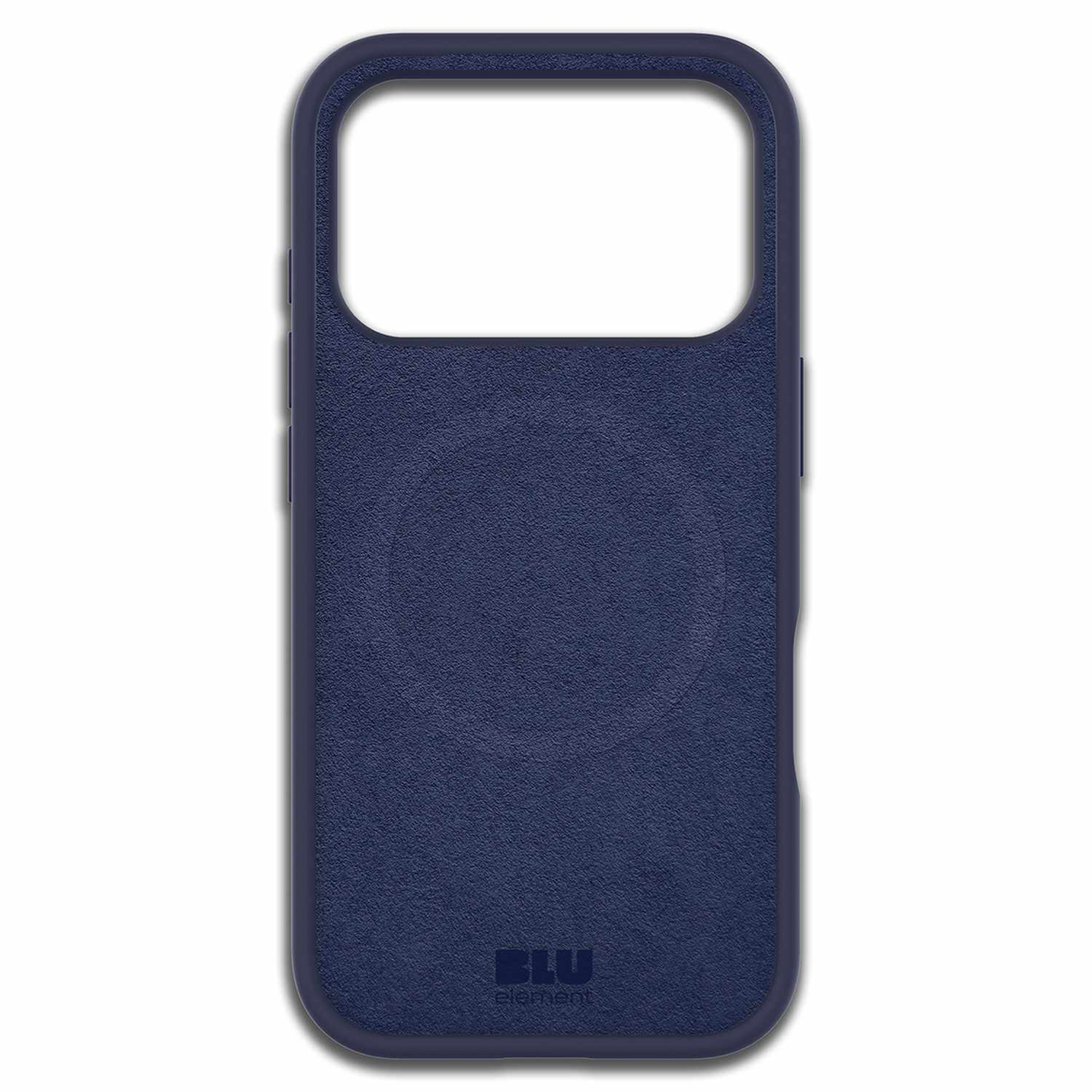 Blu Element - Coque MagSafe en silicone bleu marine pour iPhone 18 Pro/17 Pro