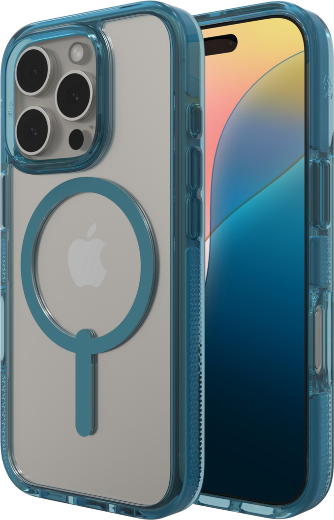 Strengthened with Graphene, ZAGG's Santa Cruz Snap series case combines an ultra-slim, premium looking design with 13 ft drop protection and seamless MagSafe compatibility.