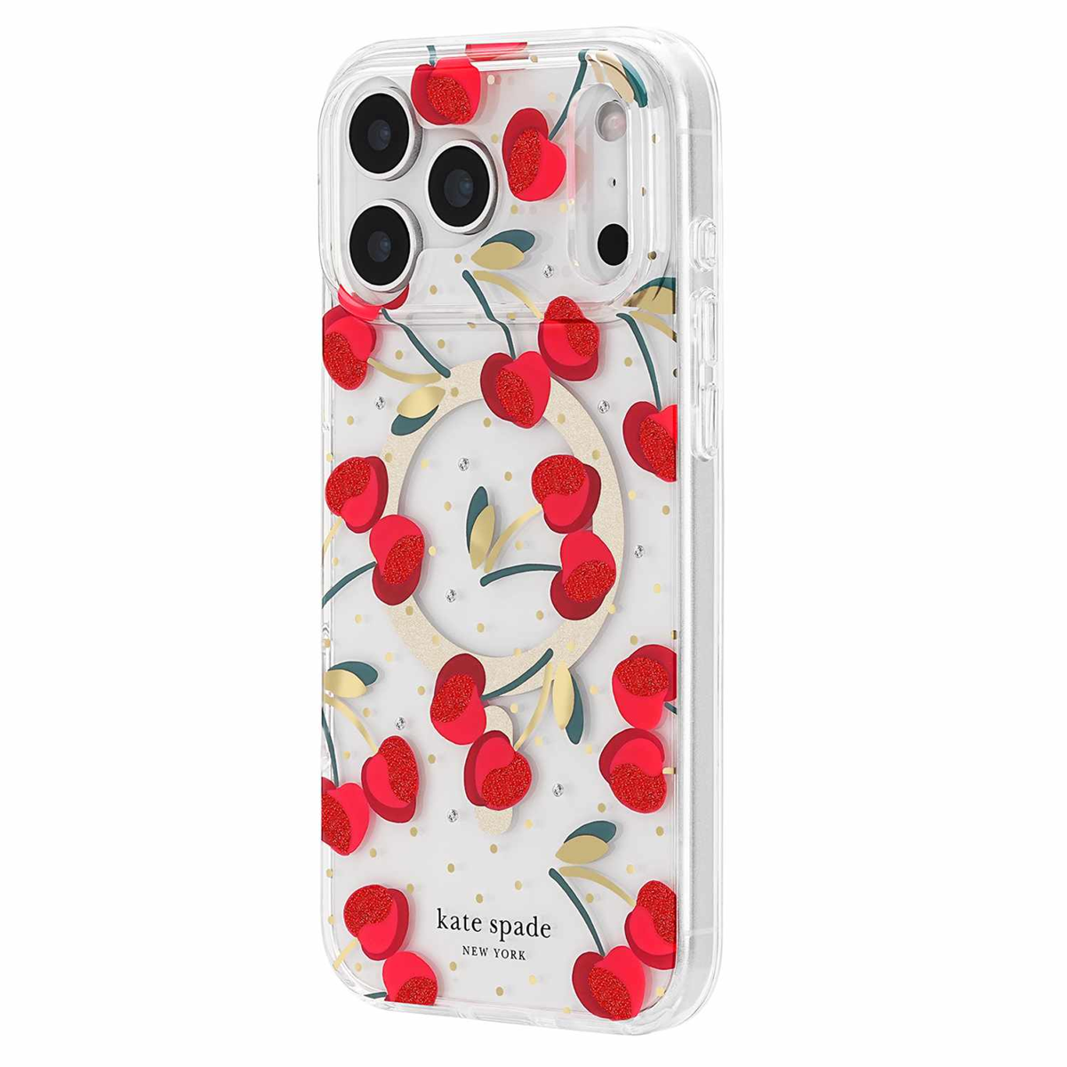 Kate Spade - Protective MagSafe Case Cherry Dot for iPhone 18 Pro Max/17 Pro Max