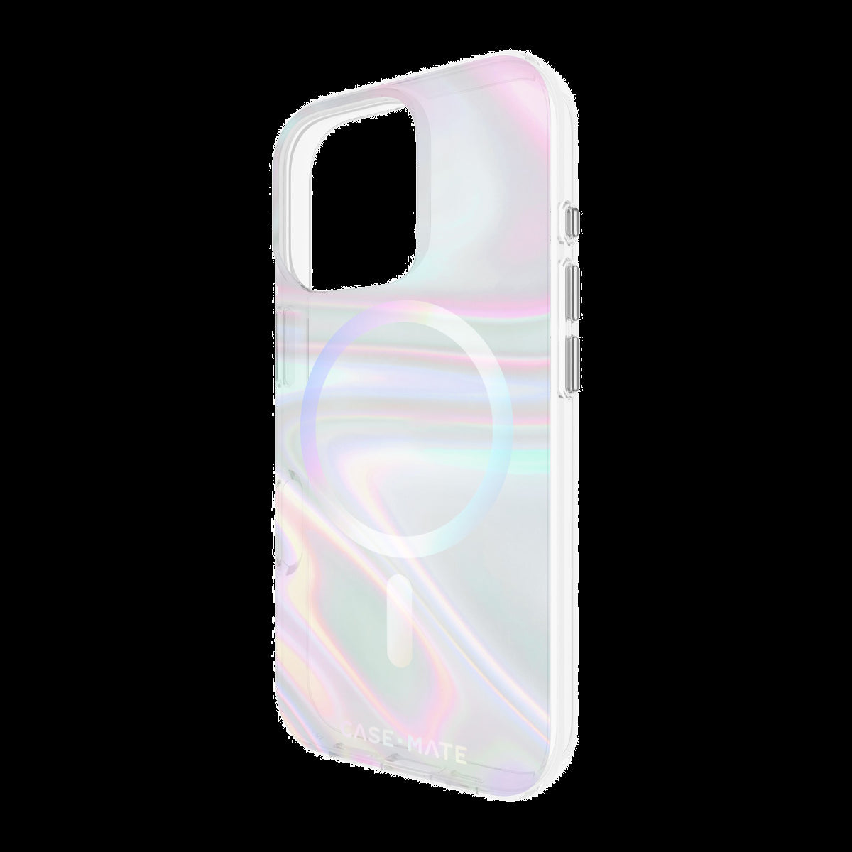 With more than 12 feet of protection, the Case-Mate Soap Bubble MagSafe case is designed to guard the device in a bubble of style that lets any personality shine.