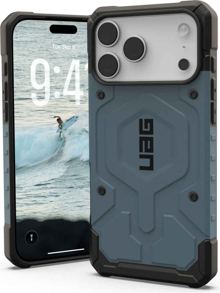 Urban Armor Gear (UAG) - Pathfinder MagSafe Case for Apple iPhone 17 Pro Max - Cloud Blue
