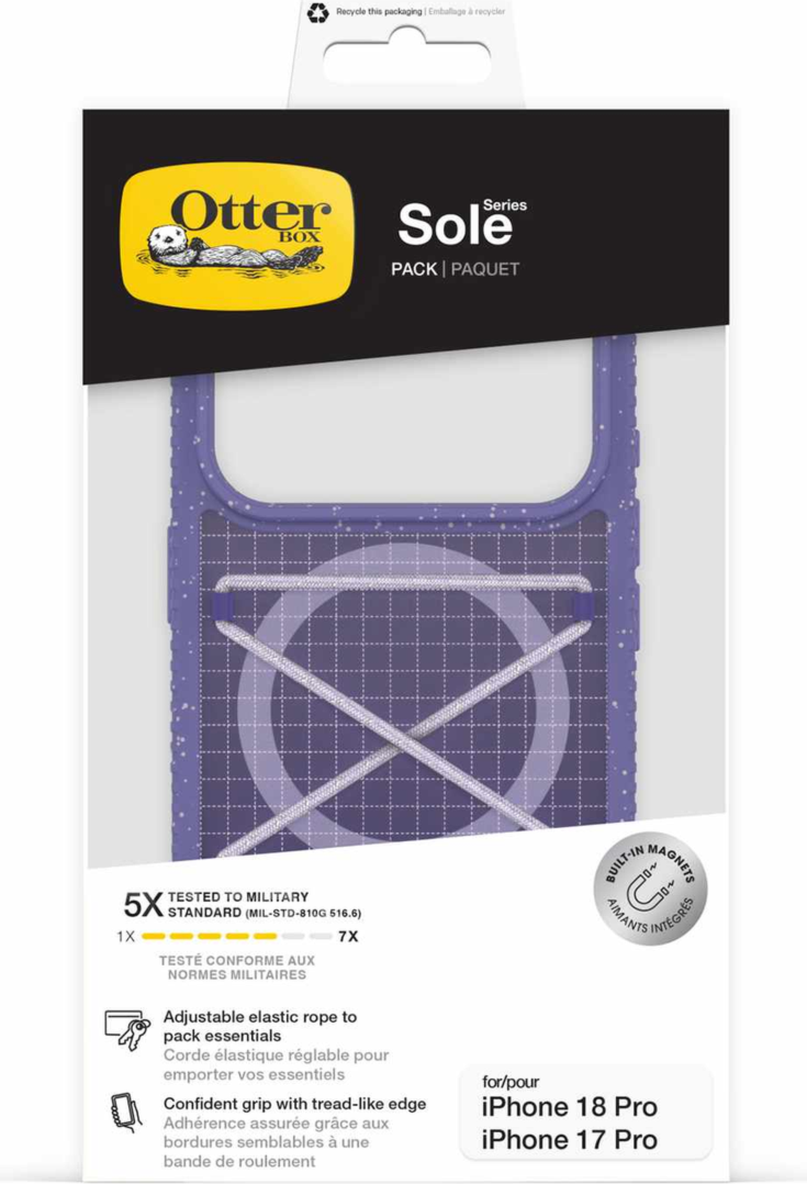 OtterBox - Sole Pack MagSafe Case Axis Purple for iPhone 18 Pro/17 Pro
