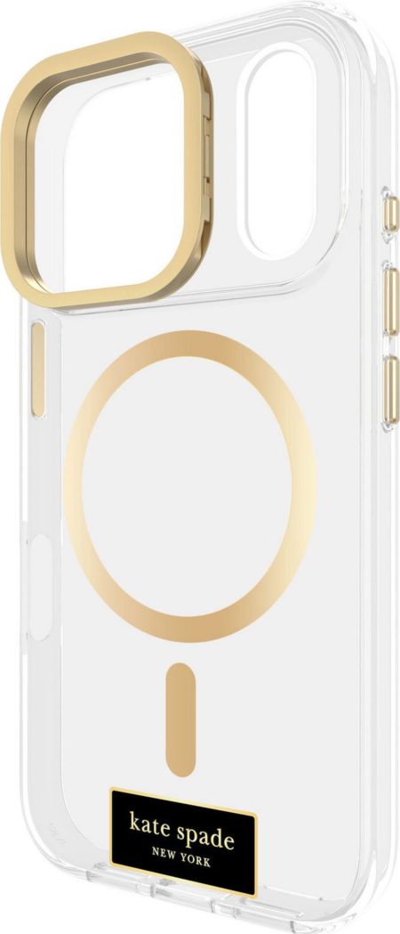 Kate Spade - Protective MagSafe Case with Stand for Apple iPhone 17 Pro - Icon Clear
