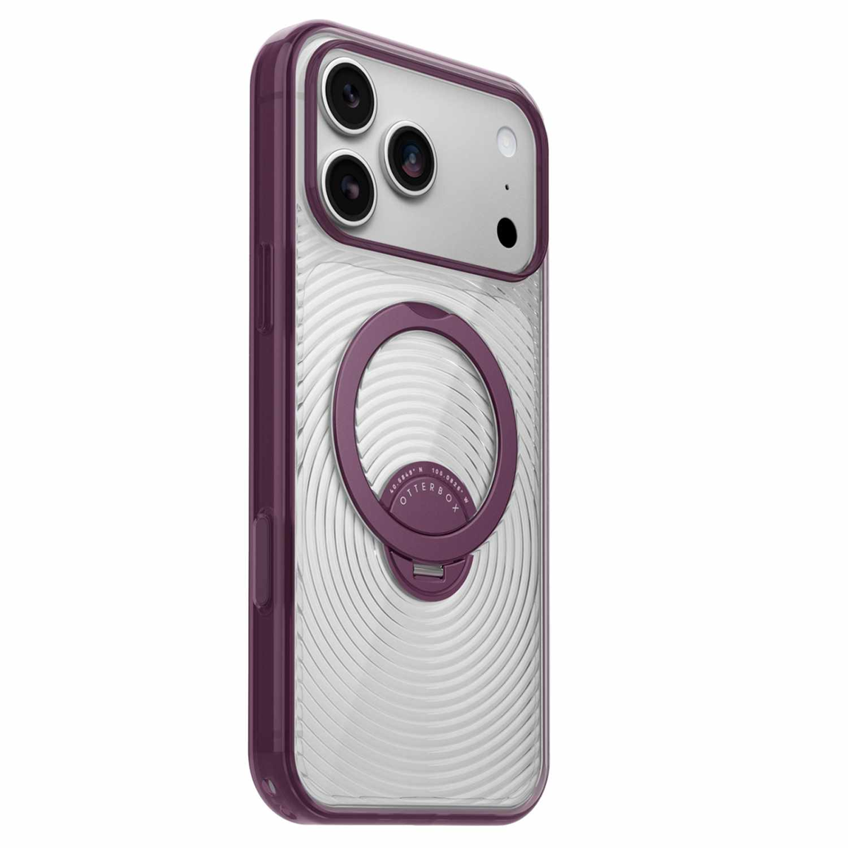 OtterBox - Symmetry Stand MagSafe Case Vinum Purple for iPhone 18 Pro Max/17 Pro Max