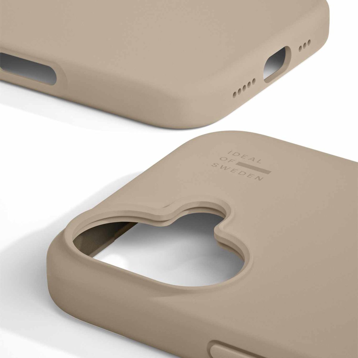 Ideal of Sweden - Silicone MagSafe Case Beige for iPhone 17