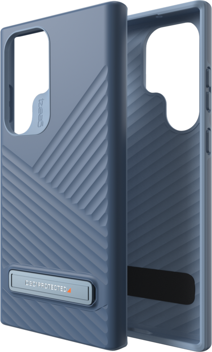 Made with D3O® Bio, the Gear4 Denali Kickstand case brings convenience of hands-free viewing, thanks to integrated kickstand, and offers up to 16-foot drop protection.